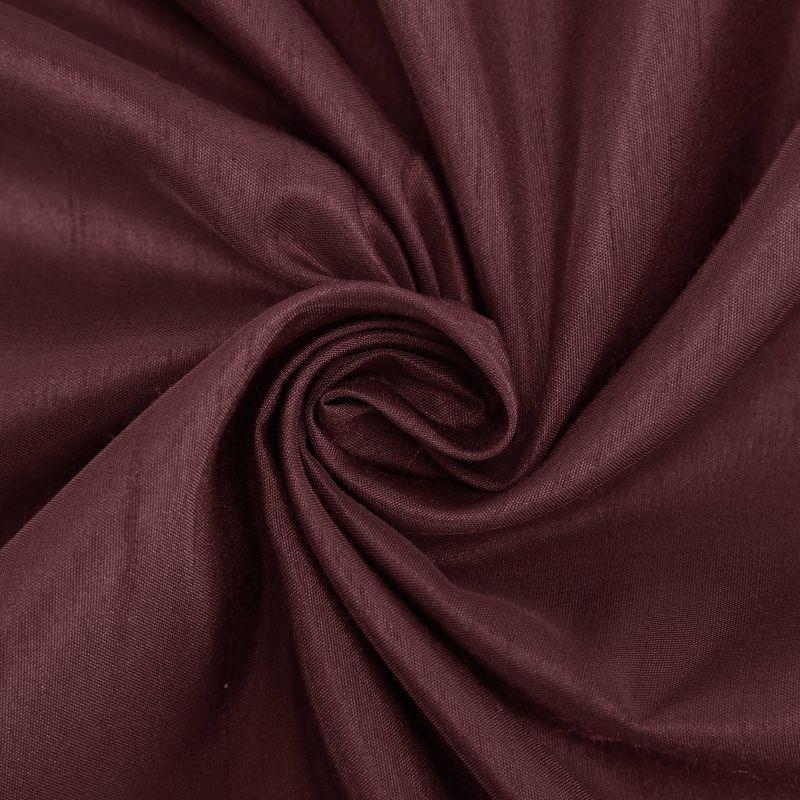 Sun Zero Sun Zero Evelina Faux Dupioni Silk Thermal Extreme 100% Blackout Back Tab Window Valance