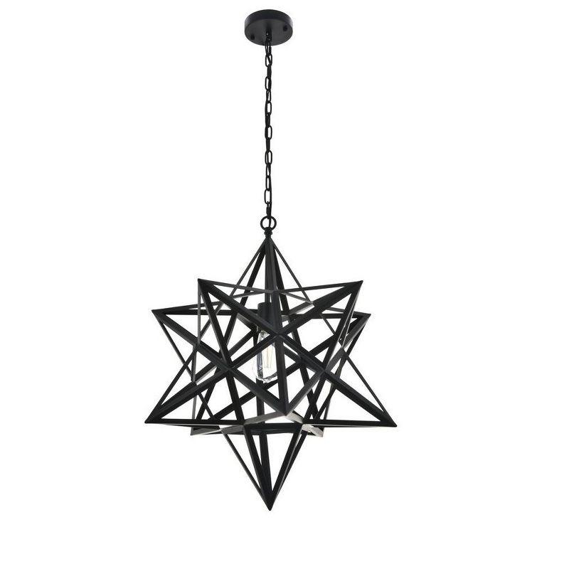 Bertrand Iron Star Pendant (16"-24")