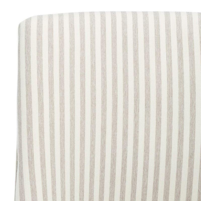 Scarlet Desk Chair - Beige Stripe - Safavieh