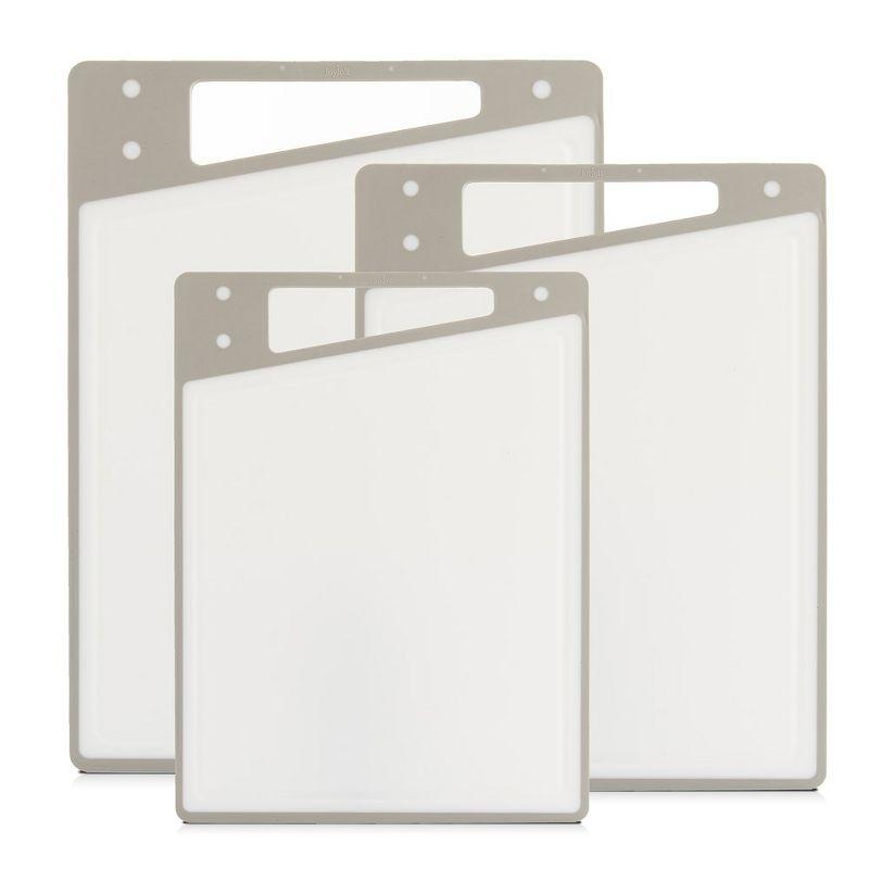 JoyJolt Joyjolt Plastic Cutting Board Set (Set of 3)