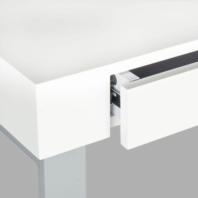 Barton Desk - FOX2206 - White/Grey - Safavieh Couture