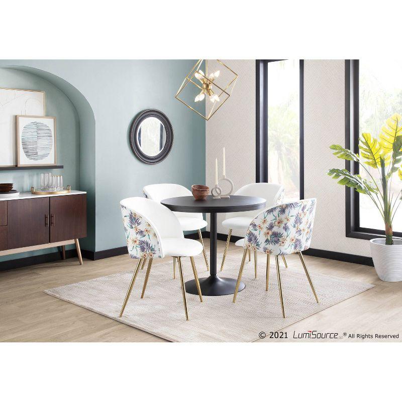 36" Dakota Industrial Round Dining Table - LumiSource