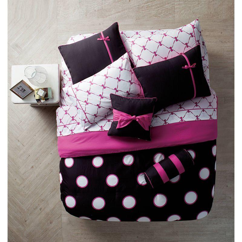 VCNY Sophie Polka Dot Bed-in-a-Bag Comforter Set