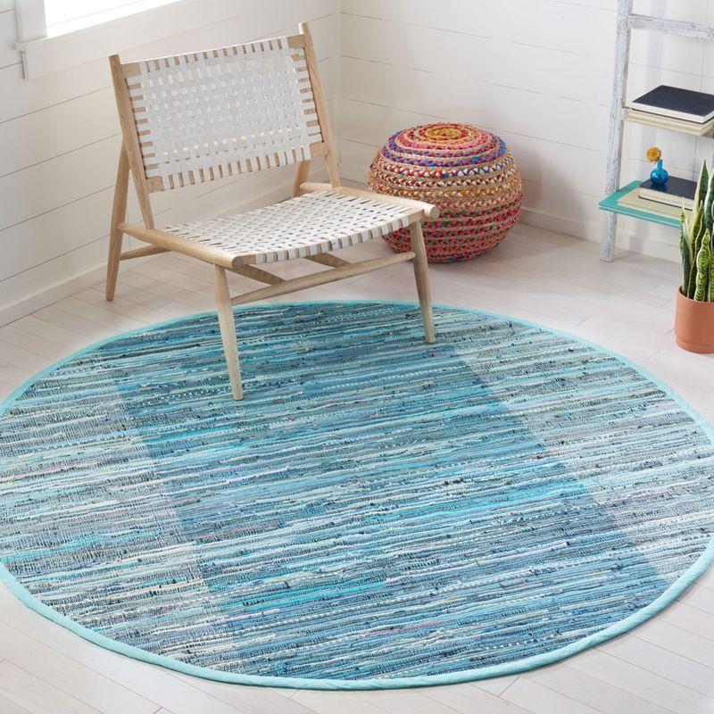 Rag Area Rug RAR122 Hand Woven Area Rug  - Safavieh