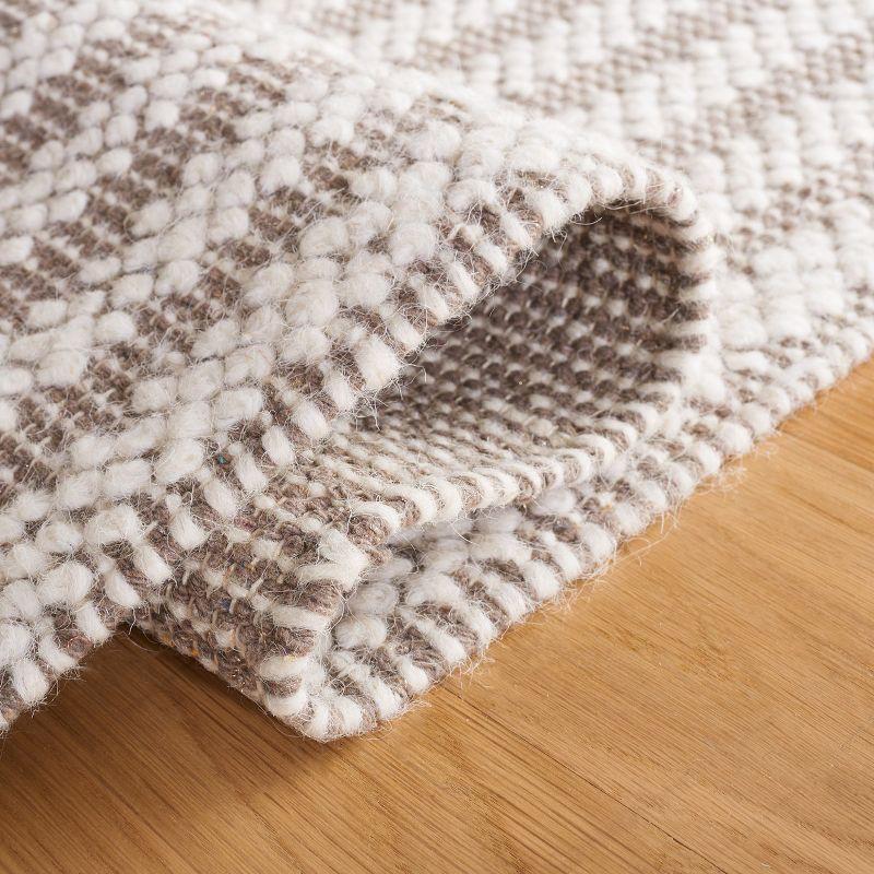 Natura NAT227 Hand Woven Indoor Accent Rug - Ivory/Taupe - 3'x5' - Safavieh
