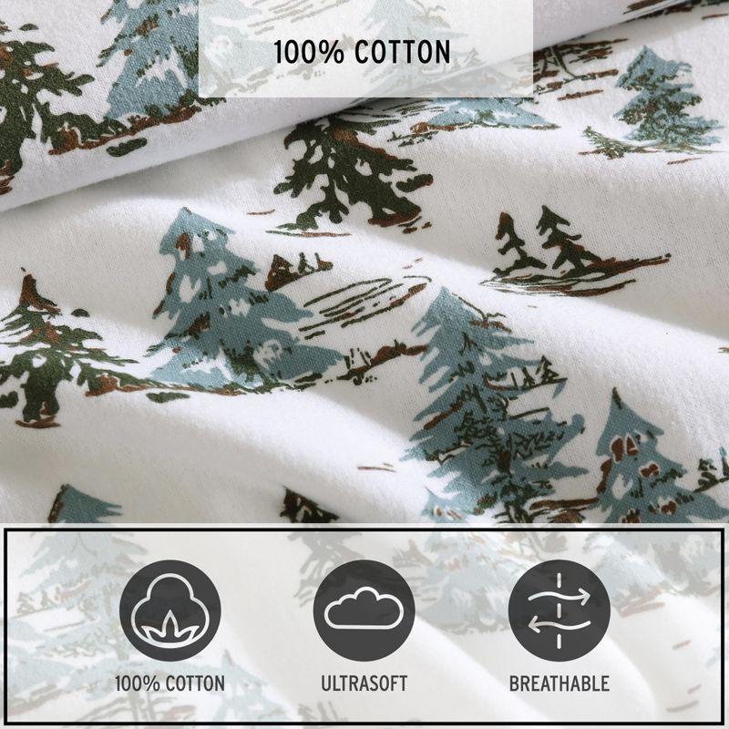 Eddie Bauer Arcadia Cozy Cotton Flannel Sheet Sets