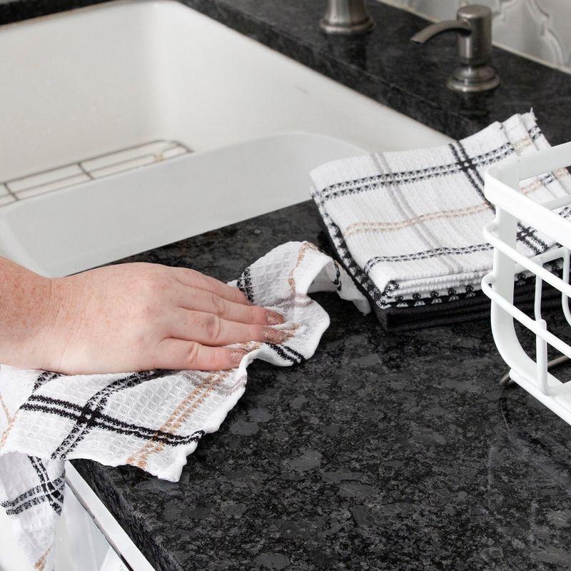 T-fal Flat Waffle Kitchen Dishcloth Set