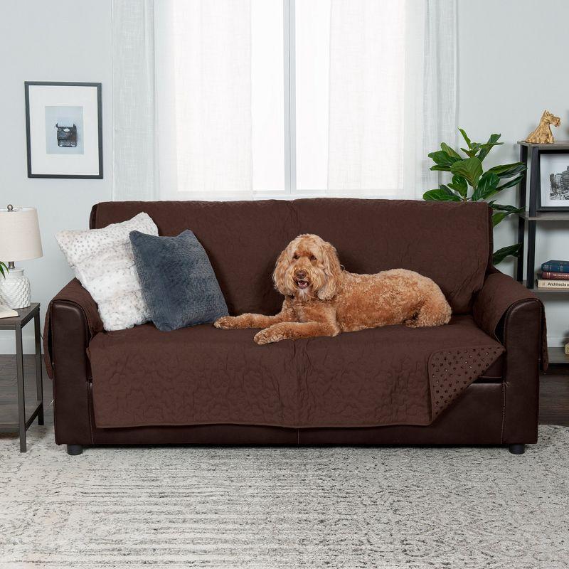 FurHaven Non-Slip Waterproof Sofa Cover Furniture Protector