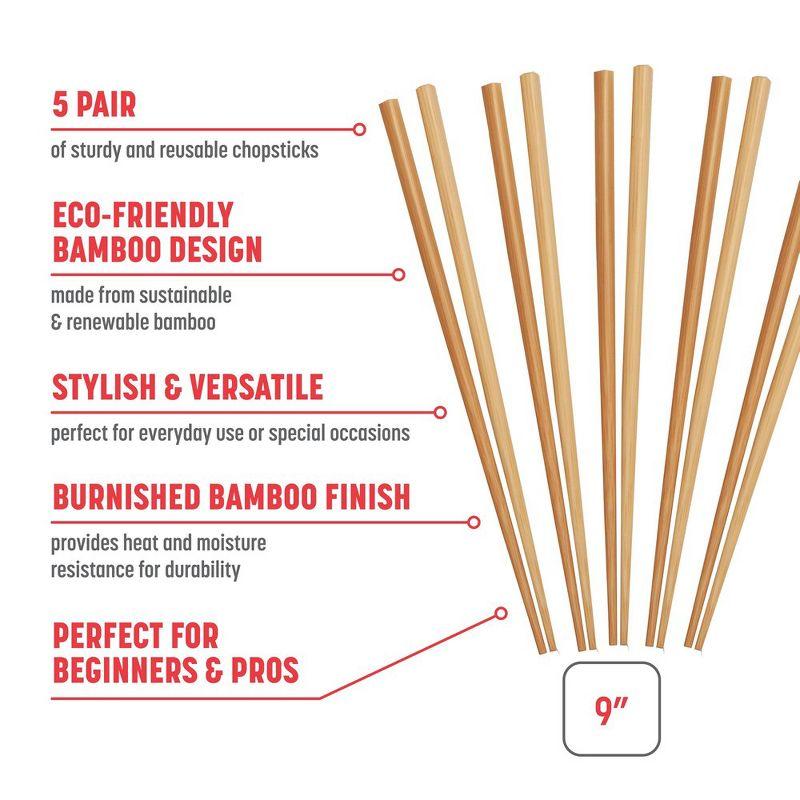 JOYCE CHEN JOYCE CHEN 5 Piece Cooking Utensil Set (Set of 5)