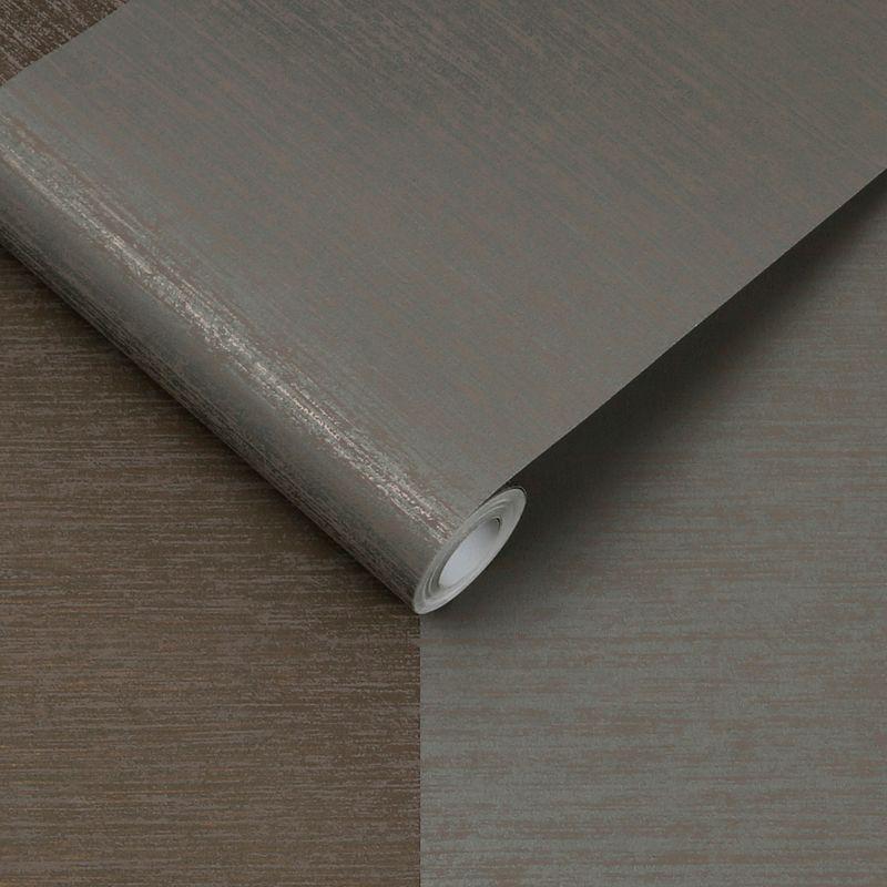 Atelier Stripe Bronze Brown Paste the Wall Wallpaper