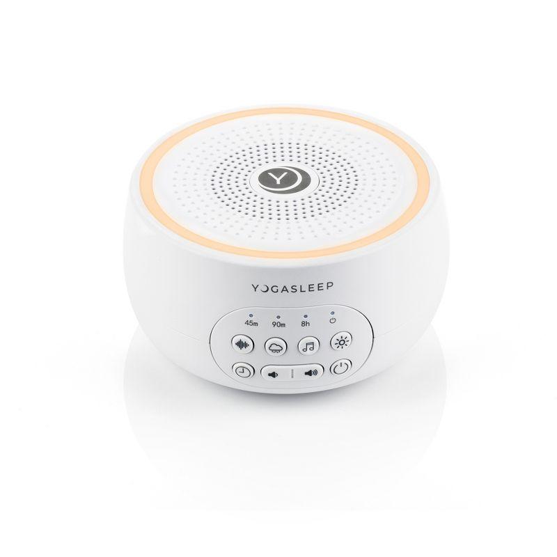 White Rechargeable Multi-Sound Machine with Night Light