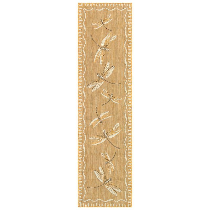 Sand Dragonfly Flat Woven Indoor/Outdoor Rug