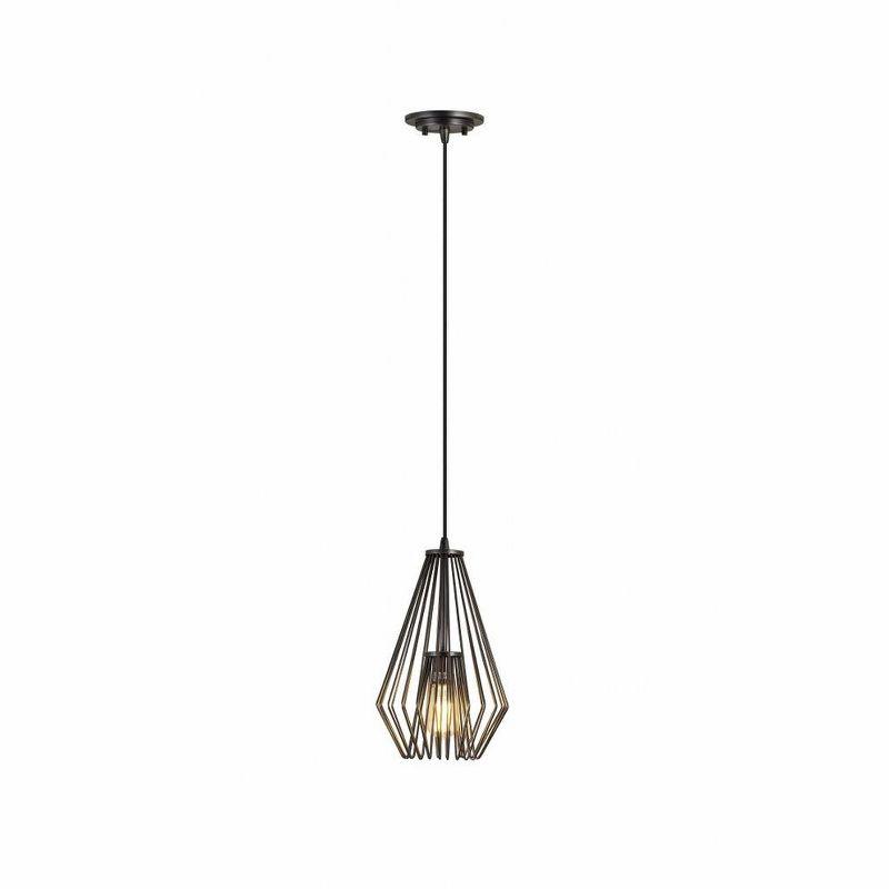 Z-Lite Quintus 1 - Light Pendant in  Plated Bronze