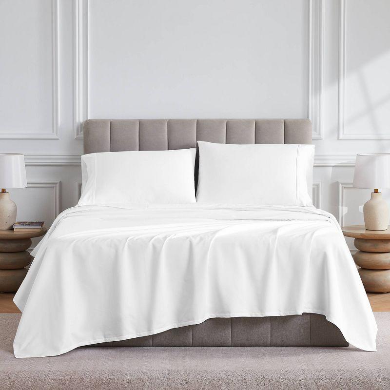 400 Thread Count Wrinkle Free Cotton Solid Sheet Set - Purity Home