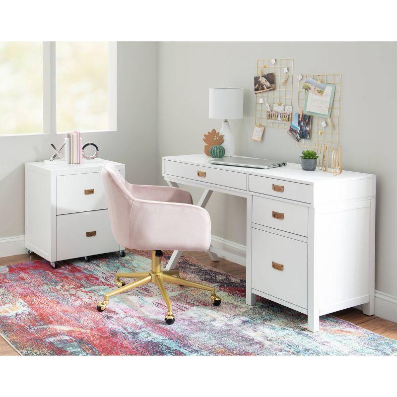 Peggy Side Storage Desk - Linon