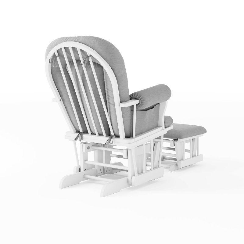 Child Craft Cozy Glider Rocker and Ottoman