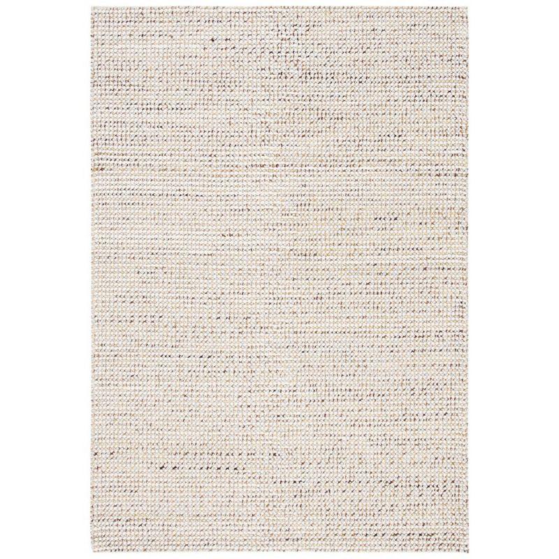 Vermont VRM401 Hand Woven Accent Rug - Ivory/Silver - 3'x5' - Safavieh.