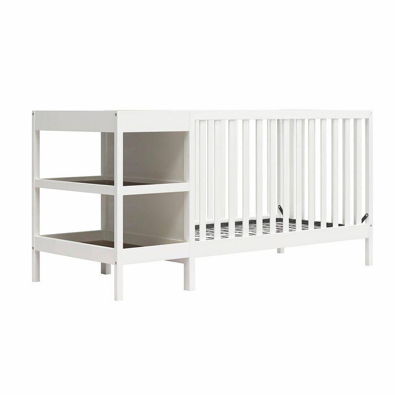 Baby Relax Ema 3-in-1 Convertible Crib and Changer Combo