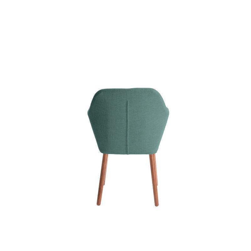 Elle Decor Adore Decor Roux Mid-Century Accent Chair for Home Office or Living Room