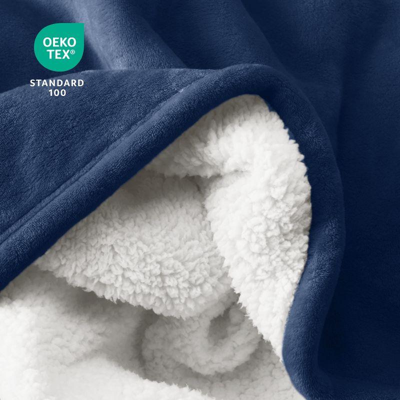 Bare Home Sherpa Fleece Blanket