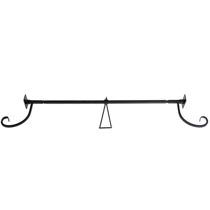 TreeKeeper Garland Hanger Slim Single Door Black