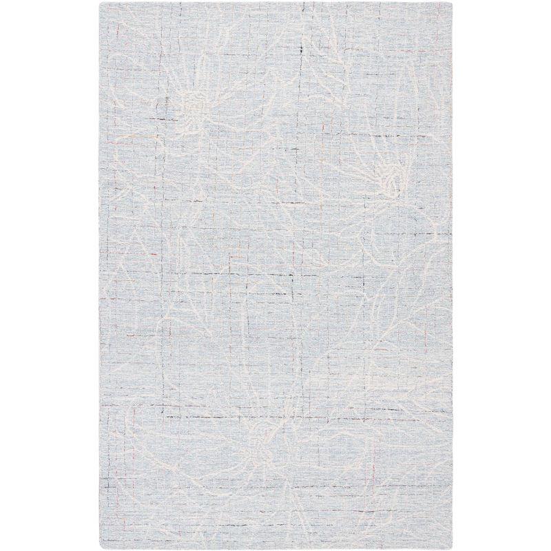 Metro MET881 Hand Tufted Indoor Area Rug - Blue/Ivory - 8'x10' - Safavieh