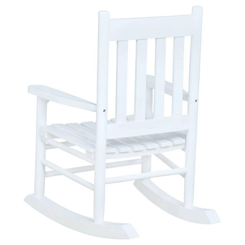 Annie Solid Wood Slat Back Youth Rocking Accent Chair - Coaster