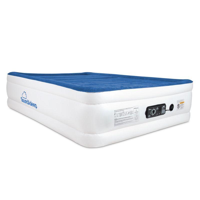 SoundAsleep CloudNine Series Air Mattress with Dual Smart Pump Technology -  Full - Blue