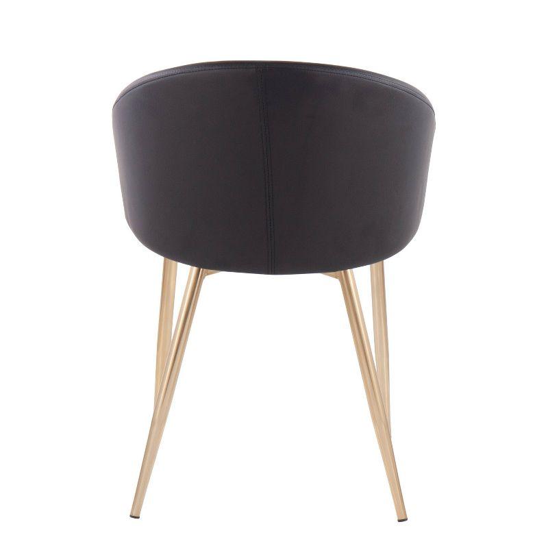 Claire Contemporary and Glam Dining Chair - LumiSource