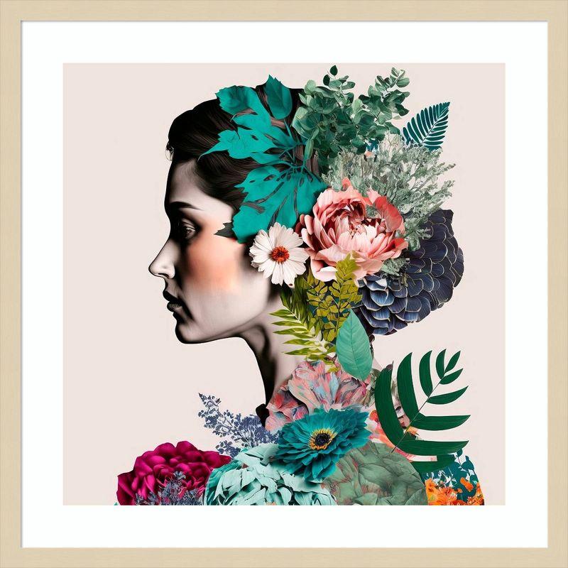 Amanti Art Floral Profile by Incado Framed Wall Art Print