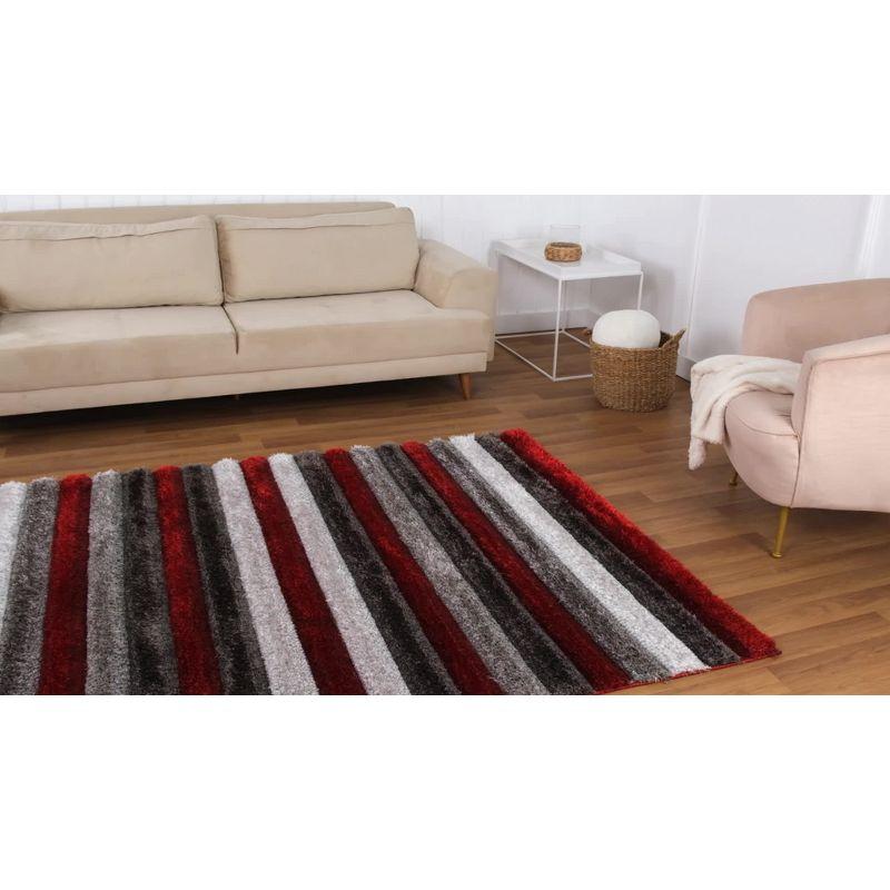 Lantanas Geometric Abstract Area Rug