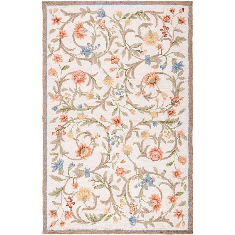 Chelsea HK248 Handmade Area Rug - 5'3"x8'3" - Ivory - Safavieh