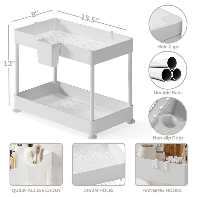 StorageBud 2-Tier Under Sink Organizer