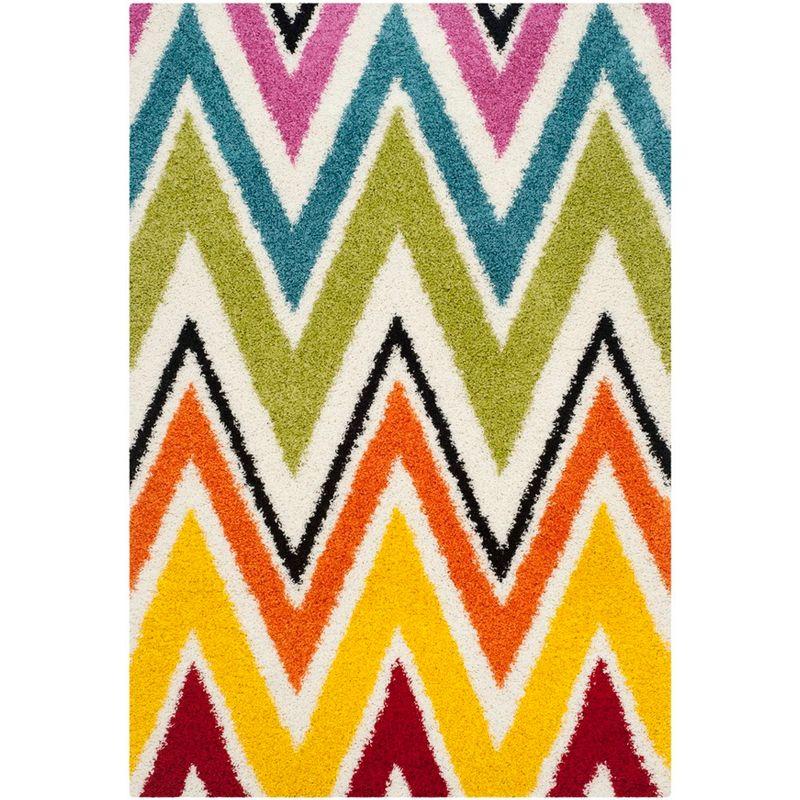 Shag Kids SGK567 Power Loomed Area Rug  - Safavieh