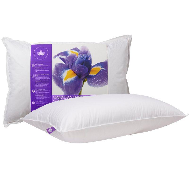 Canadian Down & Feather Company - Hutterite Goose Down Pillow, Soft Support - Queen Size