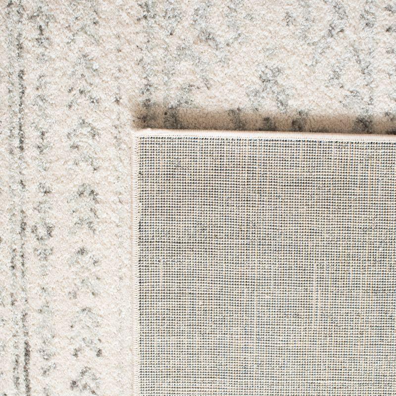Tulum TUL272 Power Loomed Area Rug - Ivory/Grey - 3'x3' - Safavieh.
