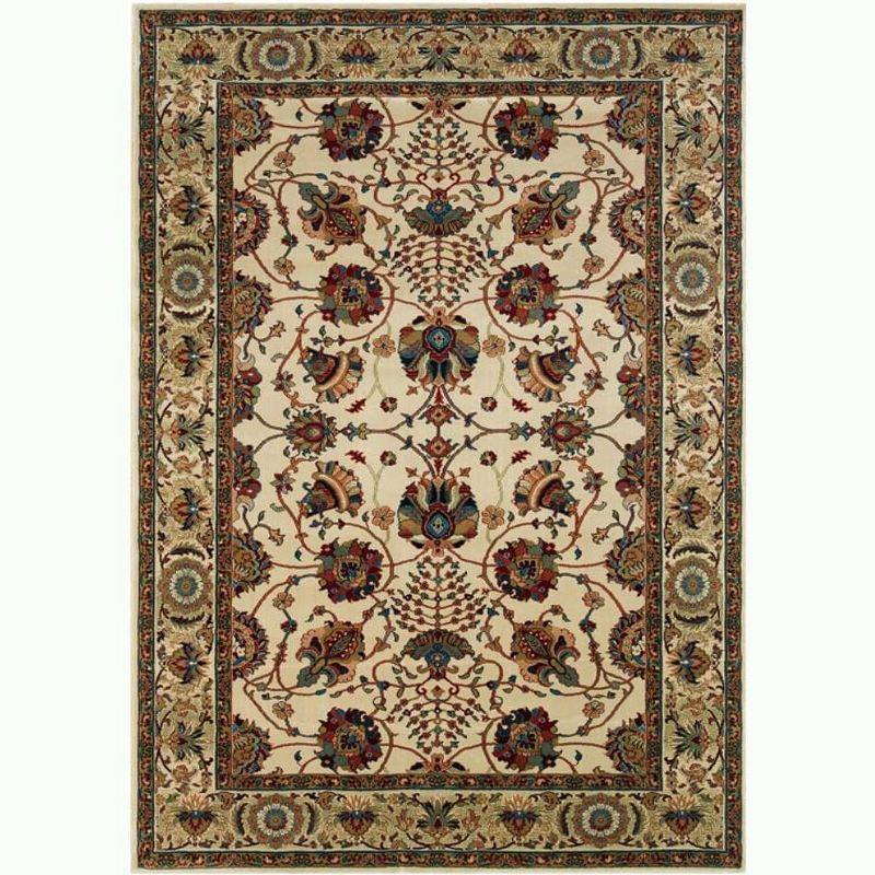 Oriental Weavers Ariana 431O3 Ivory/ Red Indoor Area Rug - 4' x 6"