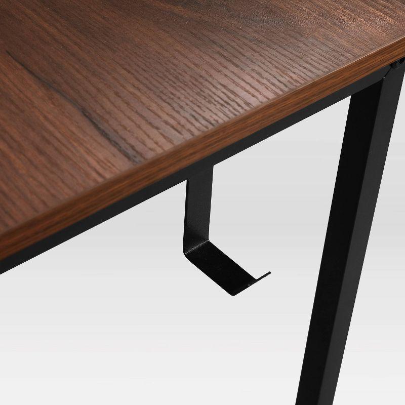 Inbox Zero Techni Mobili L-Shape Industrial Desk With Storage Shelves | Wayfair