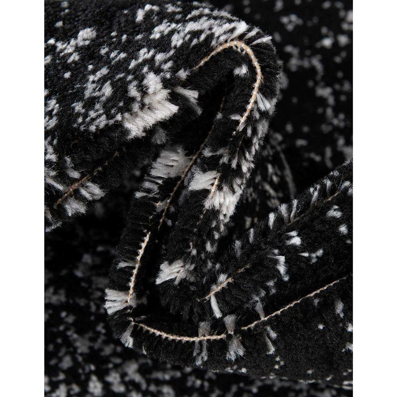 Unique Loom 9' 0 x 12' 0 Sofia Casino Black Area Rug