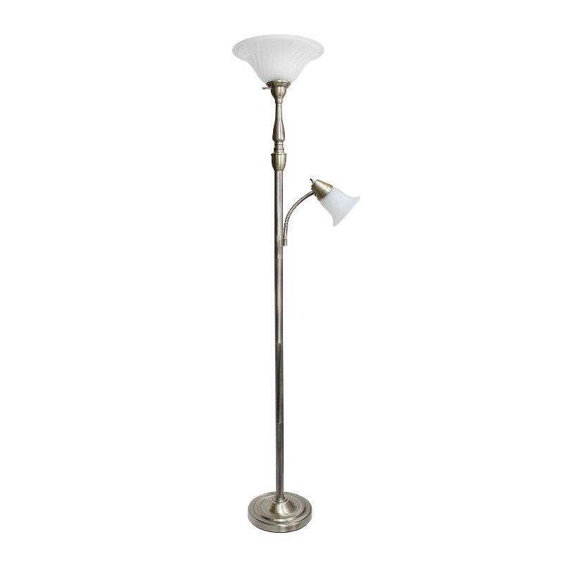 71" 2-Light Mother Daughter Floor Lamp - Elegant Designs