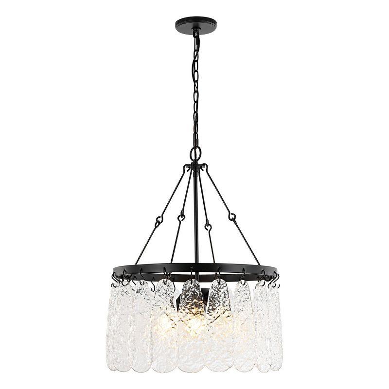 Bonsai 4 - Light Dimmable Wagon Wheel Chandelier