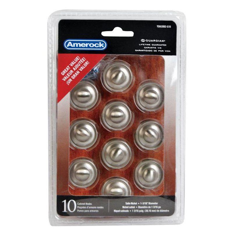 Allison 1 3/16" Diameter Mushroom Knob Multipack