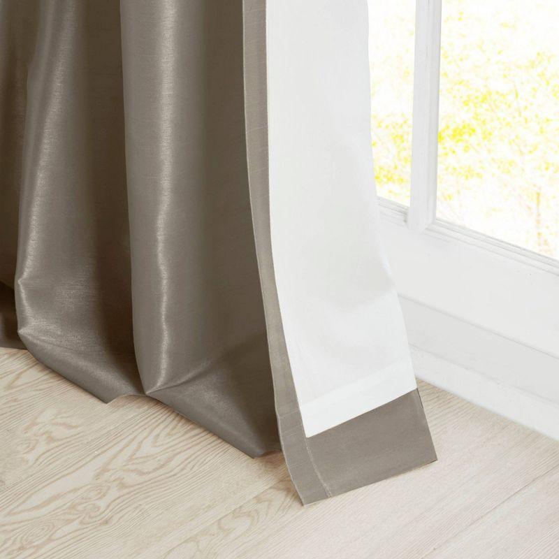 Madison Park Rivau Light-Filtering Single Curtain Panel