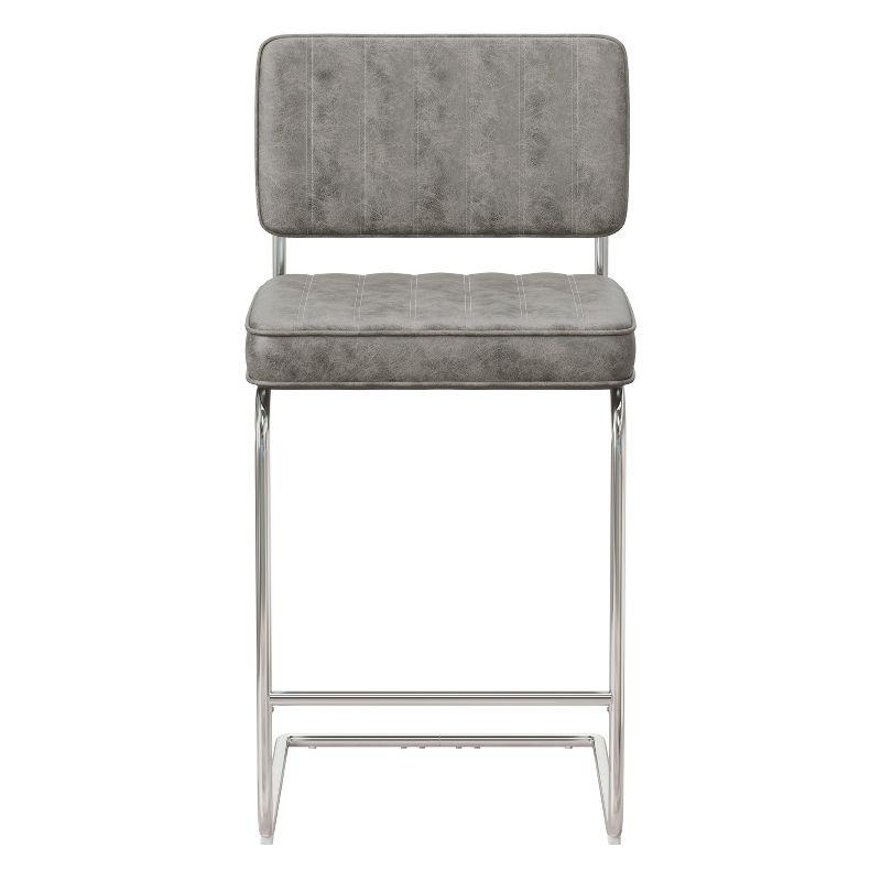 Set of 2 Breuer Metal Counter Height Stools - Hillsdale Furniture