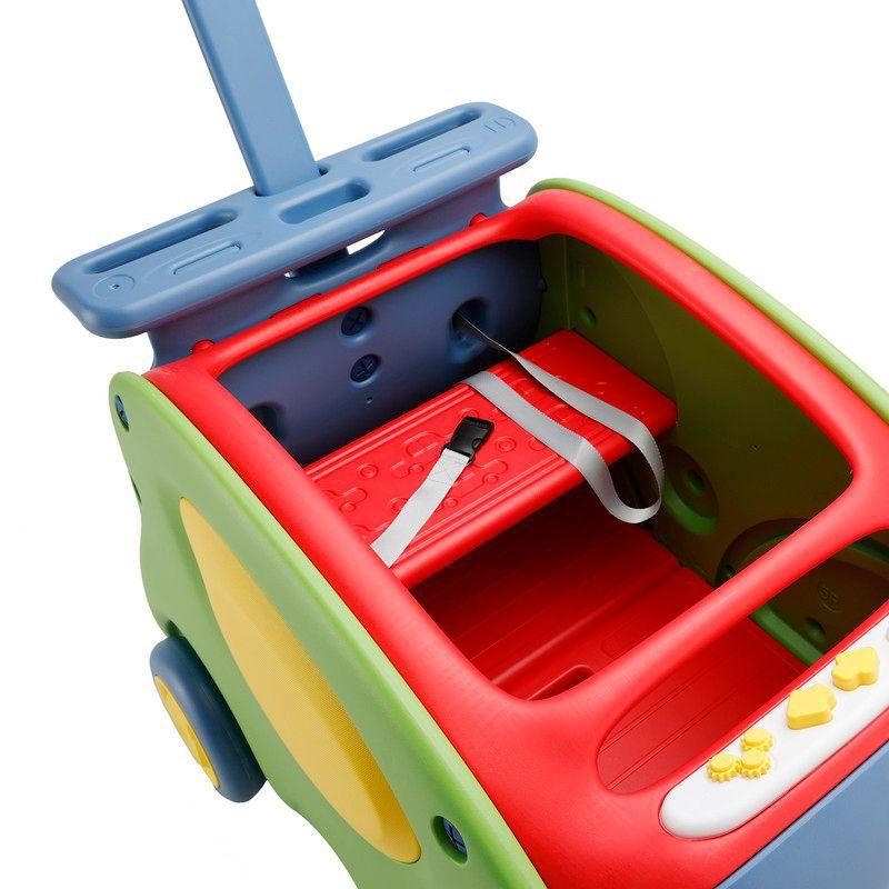 Topteng 5 In 1 Push/Pull Ride on Car for Toddlers