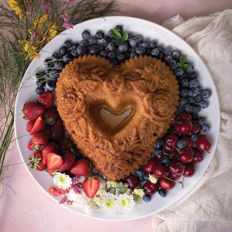 Nordic Ware Floral Heart Bundt® Pan