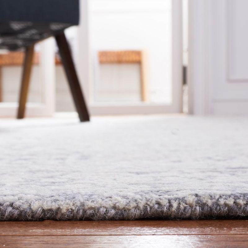 Metro MET184 Hand Tufted Indoor Area Rug - Grey/Ivory - 8'x10' - Safavieh