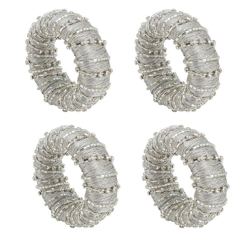 Saro Napkin Ring Collection Napkin Ring (Set of 4)