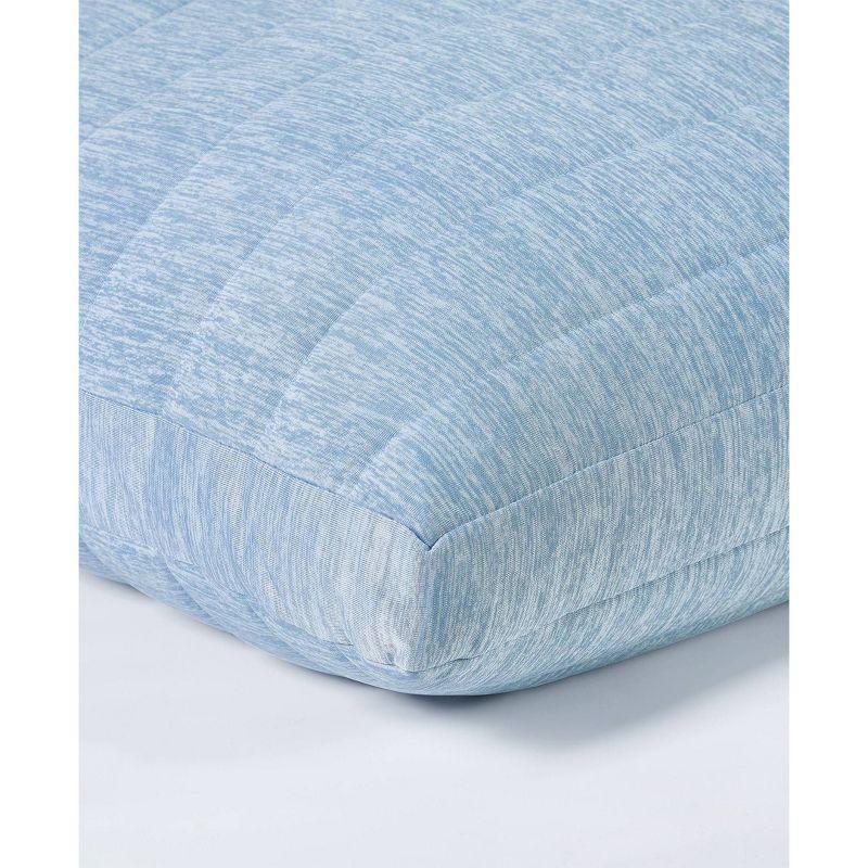 Below Zero Cooling Channel Quilted Medium Support Pillow with Gusset