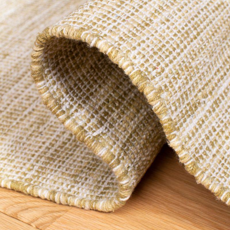 Montauk MTK250 Hand Woven, Flat Weave Indoor Area Rug - Green Olive - 5'x8' - Safavieh